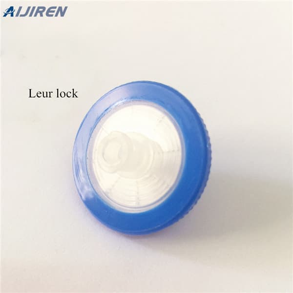 wheel filter pvdf mushroom syringe filter with luer lock